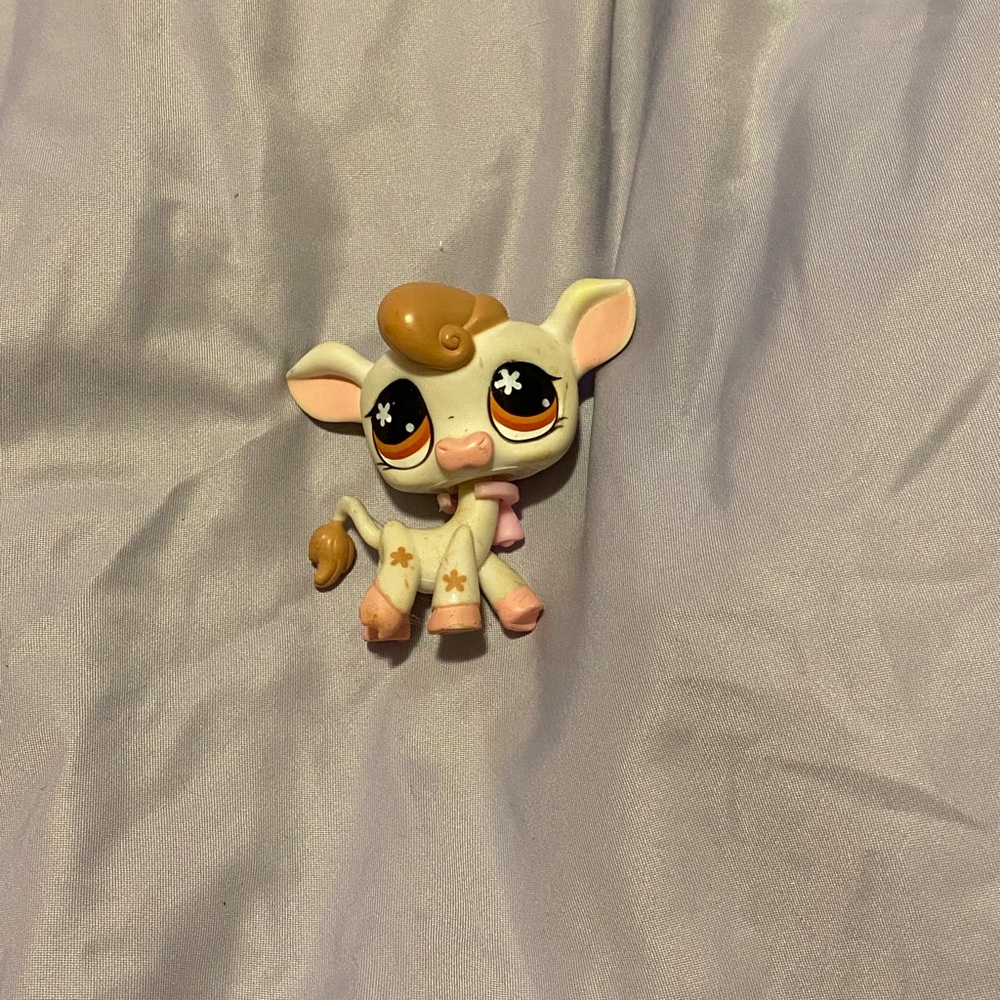 LPS Cow #476 Toy - Picture 2 of 3
